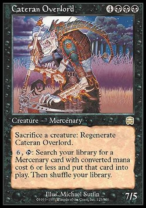 Cateran Overlord ~ Mercadian Masques [ Excellent ] [ Magic MTG ] - London Magic Traders Ltd