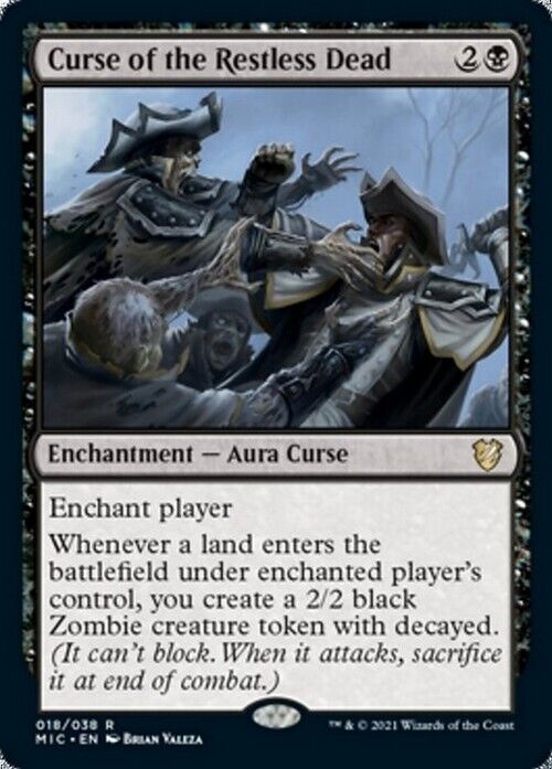 Curse of the Restless Dead ~ Commander: Midnight Hunt [ NearMint ] [ Magic MTG ]