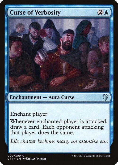 Curse of Verbosity ~ Commander 2017 [ Excellent ] [ Magic MTG ]