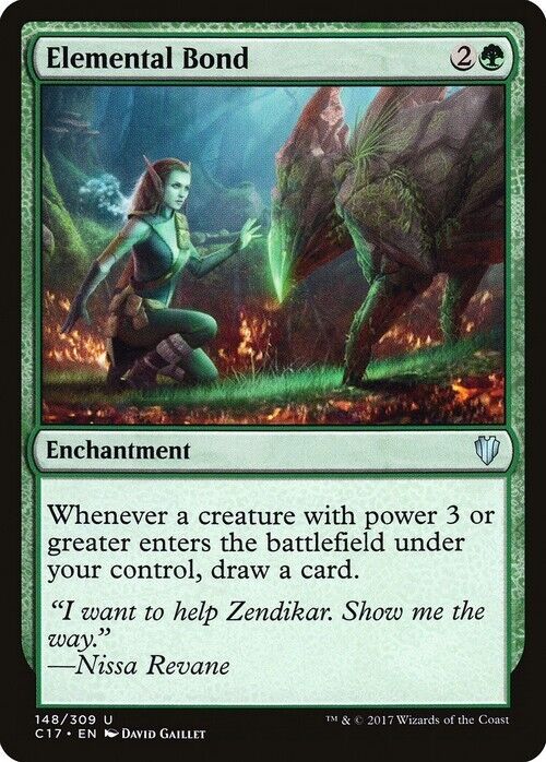 Elemental Bond ~ Commander 2017 [ Excellent ] [ Magic MTG ]