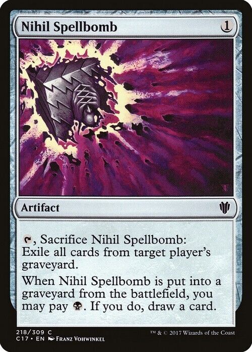 Nihil Spellbomb ~ Commander 2017 [ Excellent ] [ Magic MTG ]