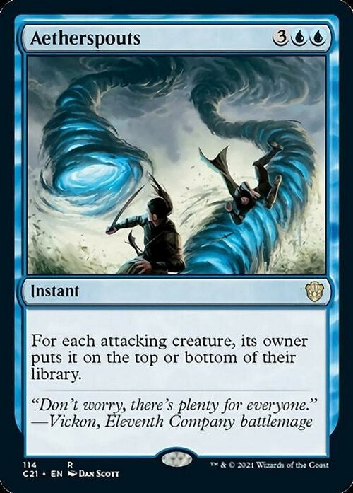 Aetherspouts ~ Commander: Strixhaven [ NearMint ] [ Magic MTG ] - London Magic Traders Ltd