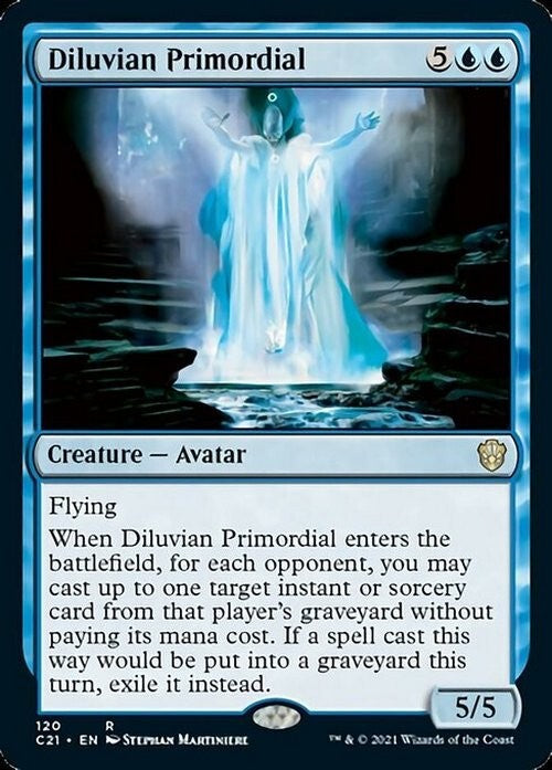 Diluvian Primordial ~ Commander: Strixhaven [ NearMint ] [ Magic MTG ]