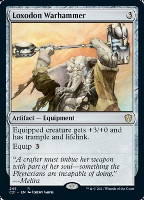 Loxodon Warhammer ~ Commander: Strixhaven [ NearMint ] [ Magic MTG ]