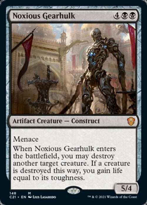 Noxious Gearhulk ~ Commander: Strixhaven [ NearMint ] [ Magic MTG ] - London Magic Traders Ltd