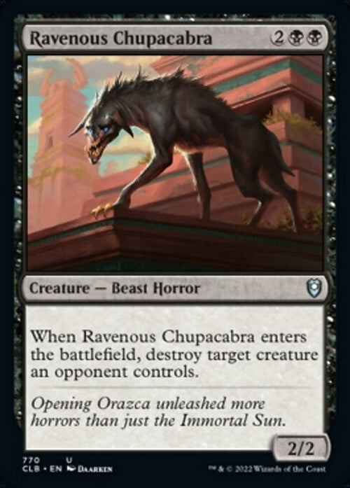 Ravenous Chupacabra ~ Commander Legends 2 [ NM ] [ MTG ]