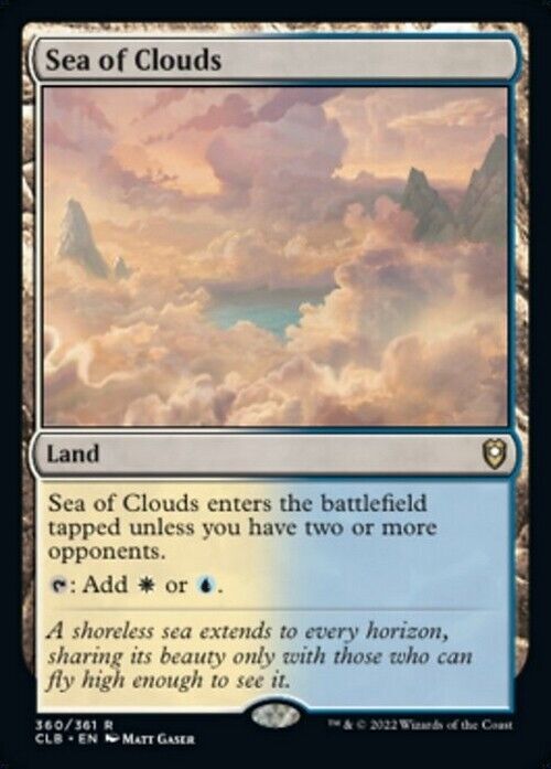 Sea of Clouds ~ Commander Legends 2: Baldur's Gate [ NM ] [ MTG ]