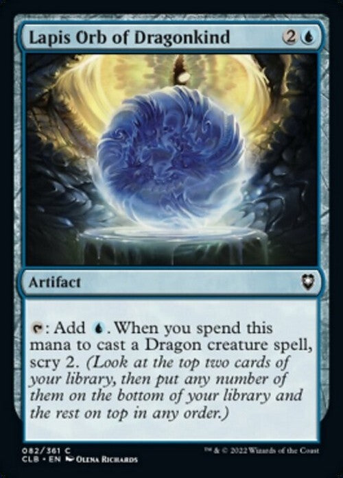 Lapis Orb of Dragonkind ~ Commander Legends 2 [ NM ] [ MTG ] - London Magic Traders Ltd