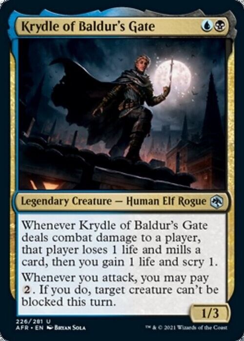 Krydle of Baldur's Gate ~ Adventures in the Forgotten Realms [ NM ] [ MTG ]