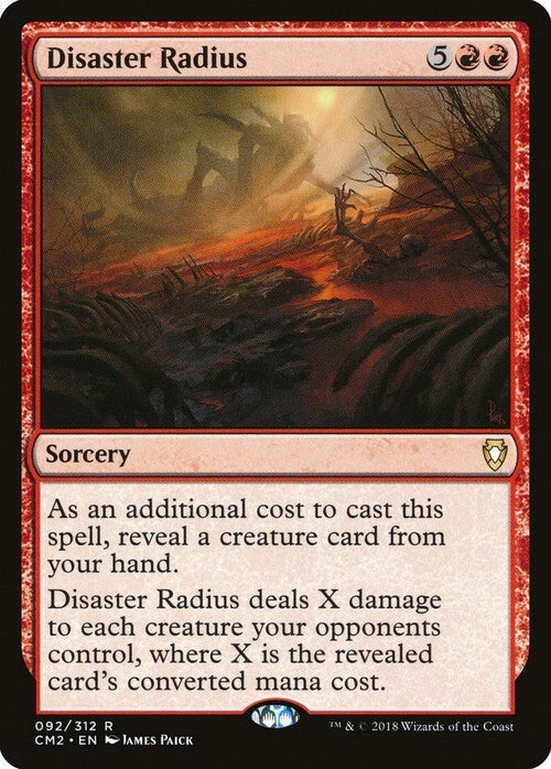 Disaster Radius ~ Commander Anthology 2 [ NearMint ] [ Magic MTG ]