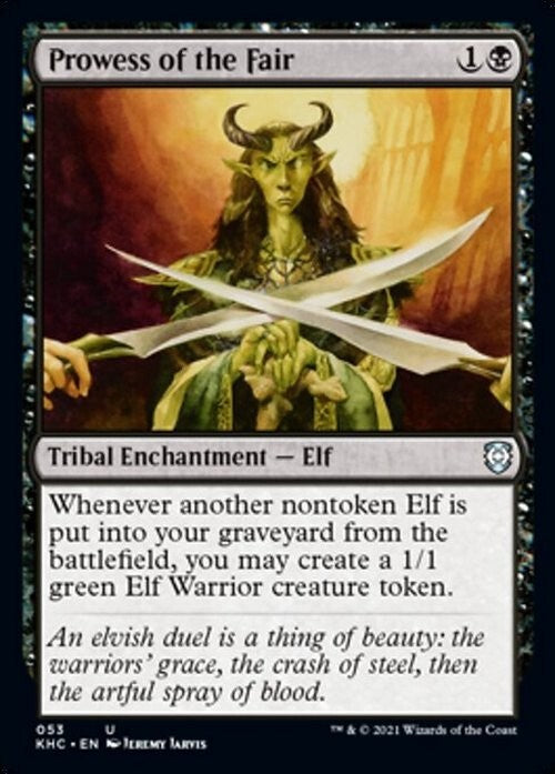 Prowess of the Fair ~ Commander: Kaldheim [ NearMint ] [ Magic MTG ]