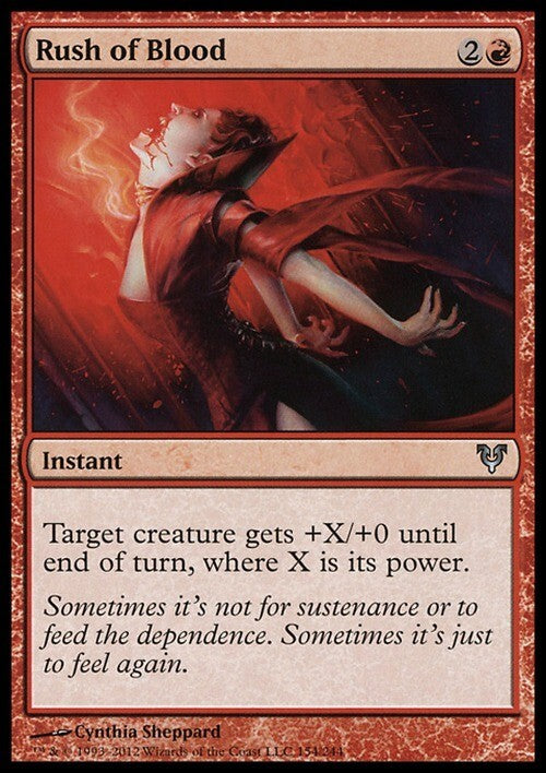 Rush of Blood ~ Avacyn Restored [ Excellent ] [ Magic MTG ]