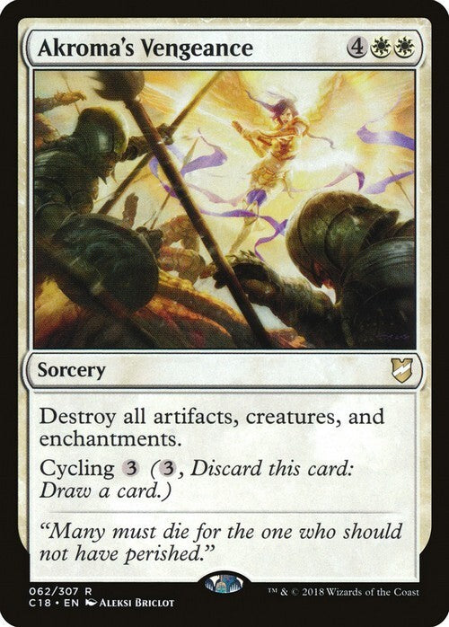 Akroma's Vengeance ~ Commander 2018 [ NearMint ] [ Magic MTG ]
