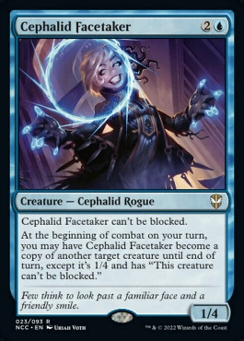 Cephalid Facetaker ~ Commander: Streets of New Capenna [ NM ] [ Magic MTG ]