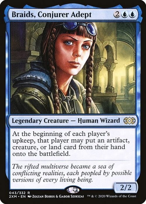 Braids, Conjurer Adept ~ Double Masters [ NearMint ] [ Magic MTG ]