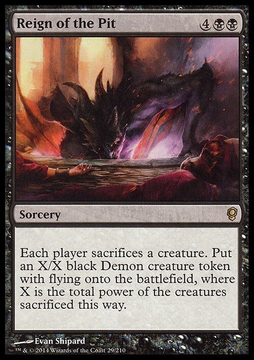 Reign of the Pit ~ Conspiracy 1 [ Excellent ] [ Magic MTG ]