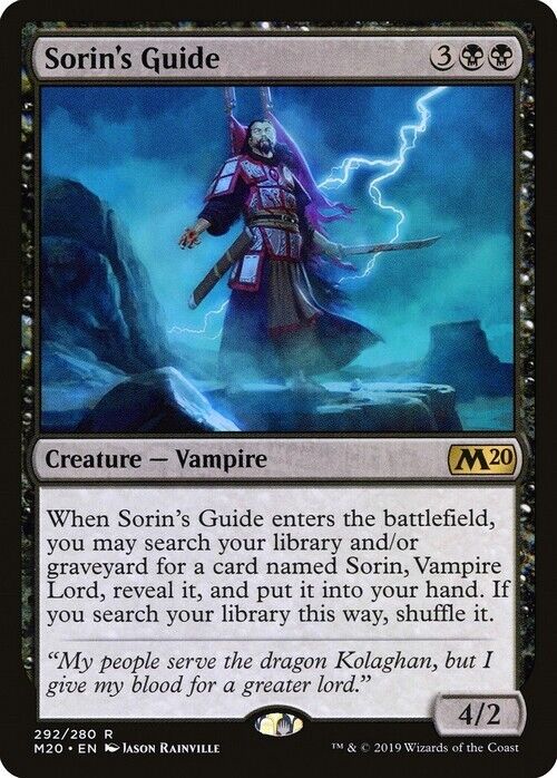 Sorin's Guide ~ Core 2020 [ Excellent ] [ Magic the Gathering MTG ]