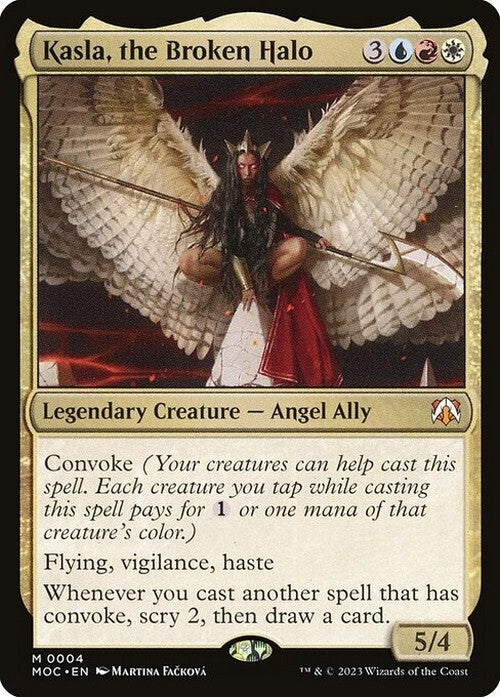 Kasla, the Broken Halo ~ Commander: March of the Machine [ NM ] [ Magic MTG ]