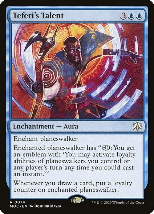 Teferi's Talent ~ Commander: March of the Machine [ NM ] [ Magic MTG ]