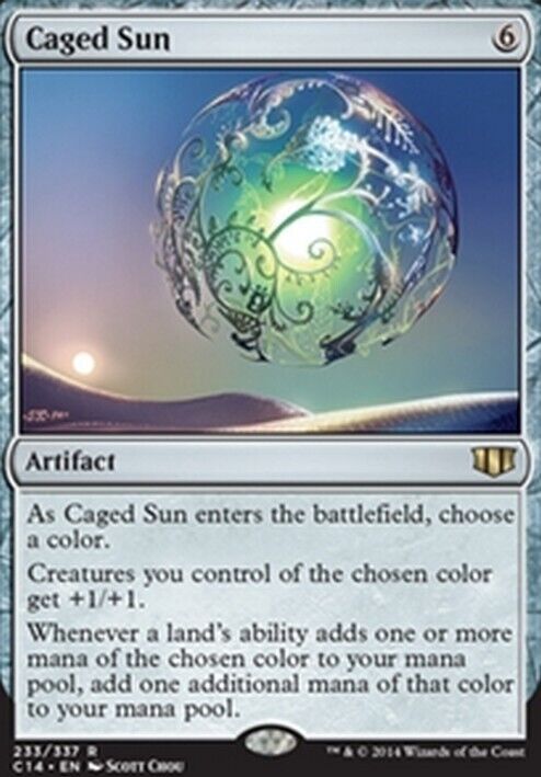 Caged Sun ~ Commander 2014 [ Excellent ] [ Magic MTG ]