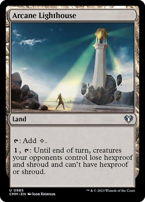 Arcane Lighthouse ~ Commander Masters [ NearMint ] [ Magic MTG ]