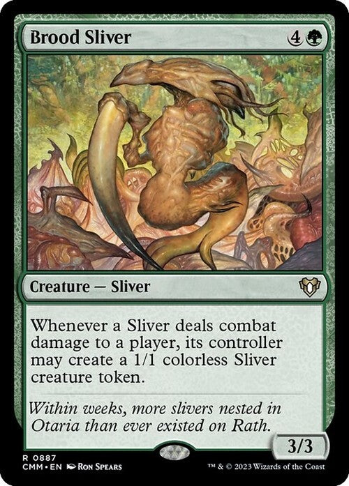Brood Sliver ~ Commander Masters [ NearMint ] [ Magic MTG ]