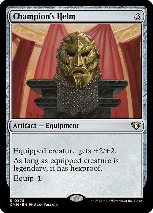 Champion's Helm ~ Commander Masters [ NearMint ] [ Magic MTG ]