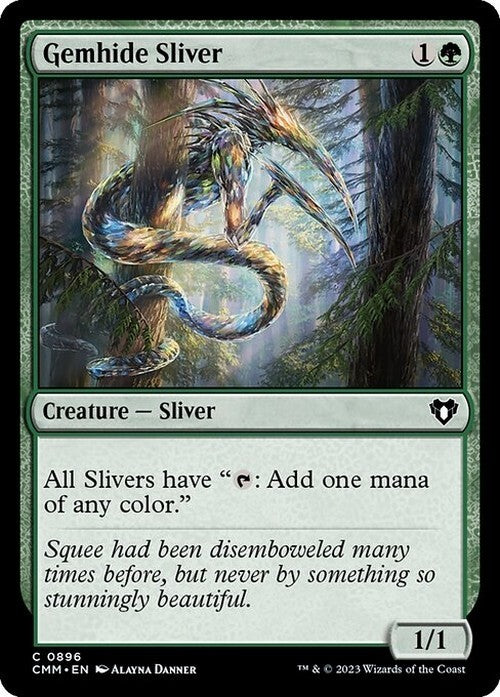 Gemhide Sliver ~ Commander Masters [ NearMint ] [ Magic MTG ]