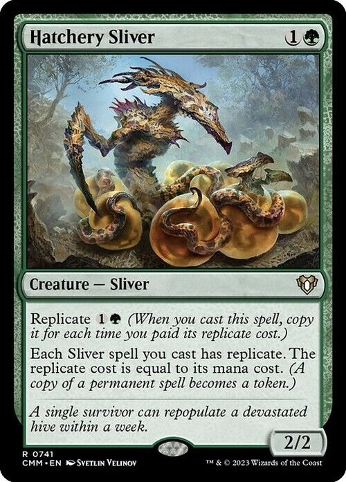 Hatchery Sliver ~ Commander Masters [ NearMint ] [ Magic MTG ]