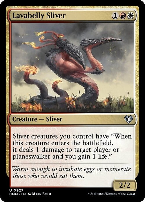 Lavabelly Sliver ~ Commander Masters [ NearMint ] [ Magic MTG ]