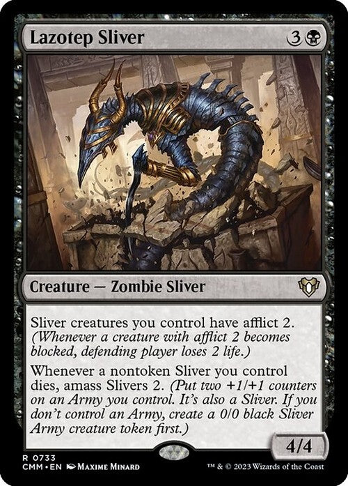 Lazotep Sliver ~ Commander Masters [ NearMint ] [ Magic MTG ]