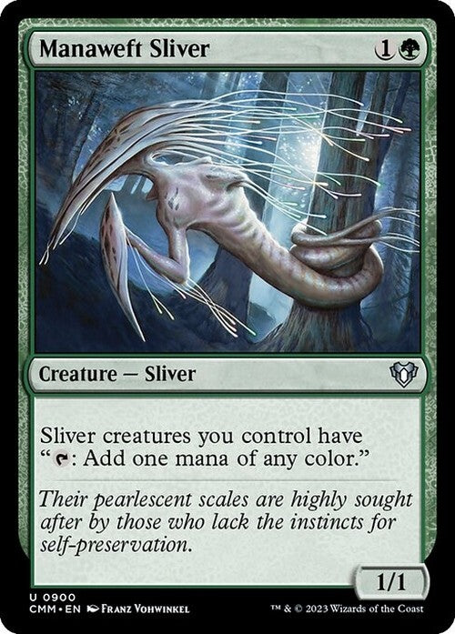 Manaweft Sliver ~ Commander Masters [ NearMint ] [ Magic MTG ]
