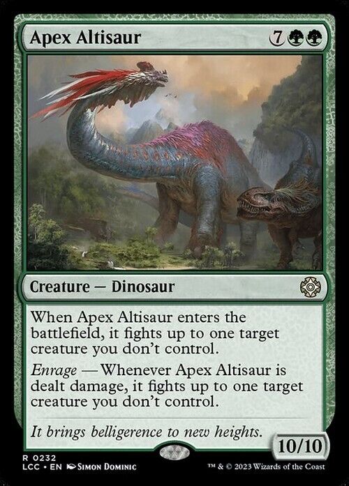 Apex Altisaur ~ Commander: The Lost Caverns of Ixalan [ NM ] [ Magic MTG ]