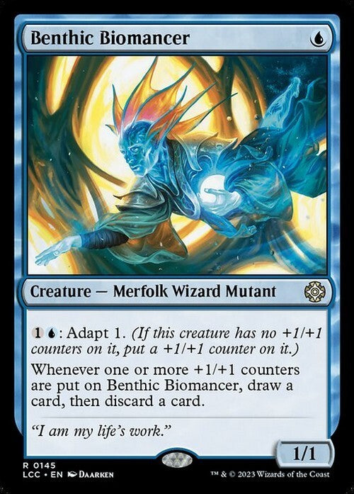 Benthic Biomancer ~ Commander: The Lost Caverns of Ixalan [ NM ] [ Magic MTG ]