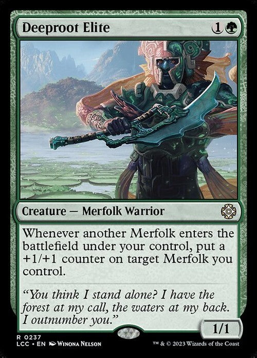 Deeproot Elite ~ Commander: The Lost Caverns of Ixalan [ NM ] [ Magic MTG ]
