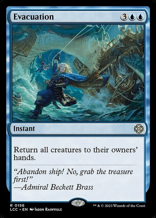 Evacuation ~ Commander: The Lost Caverns of Ixalan [ NM ] [ Magic MTG ]