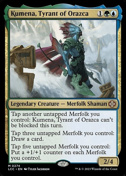 Kumena, Tyrant of Orazca ~ Commander: The Lost Caverns of Ixalan [ NM ] [ MTG ]