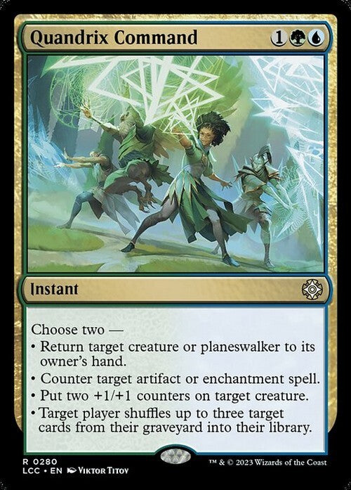 Quandrix Command ~ Commander: The Lost Caverns of Ixalan [ NM ] [ Magic MTG ]