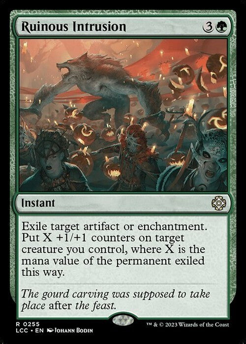 Ruinous Intrusion ~ Commander: The Lost Caverns of Ixalan [ NM ] [ Magic MTG ]