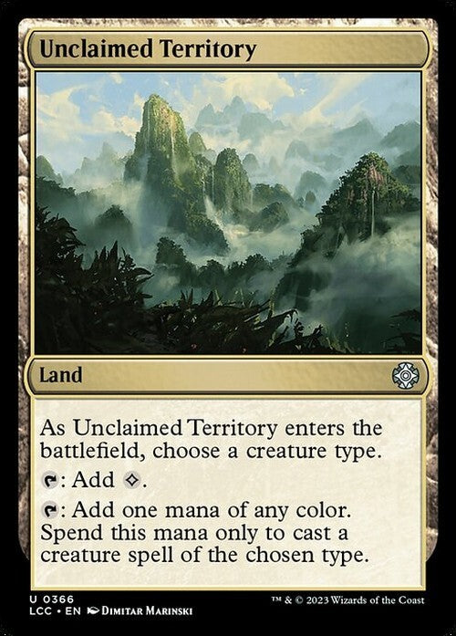 Unclaimed Territory ~ Commander: The Lost Caverns of Ixalan [ NM ] [ Magic MTG ]