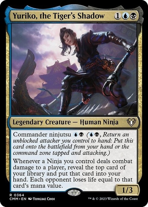 Yuriko, the Tiger's Shadow ~ Commander Masters [ NearMint ] [ Magic MTG ]