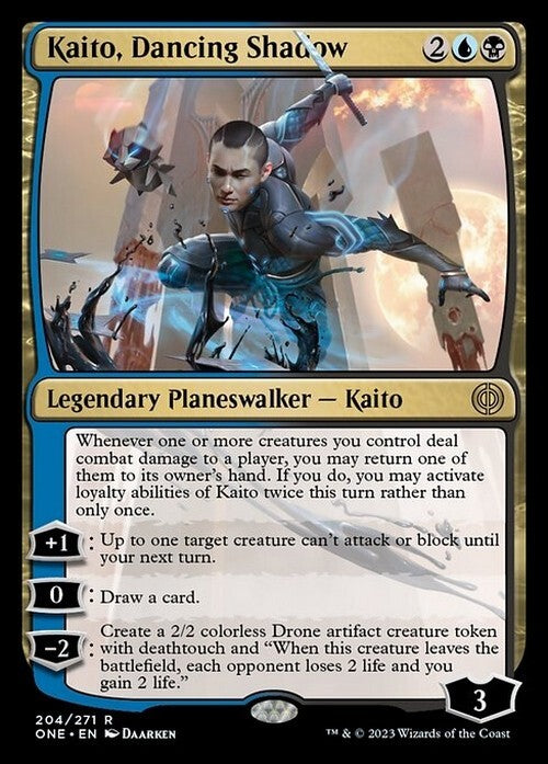 Kaito, Dancing Shadow ~ Phyrexia: All Will Be One [ NM ] [ Magic MTG ]