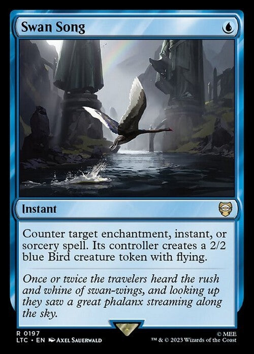 Swan Song ~ Commander: The Lord of the Rings [ NM ] [ Magic MTG ]