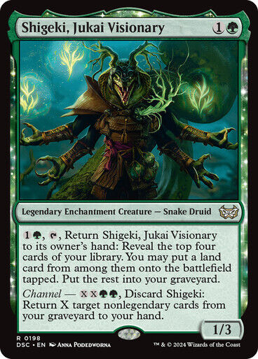 Shigeki, Jukai Visionary ~ Commander: Duskmourn [ NM ] [ Magic MTG ]