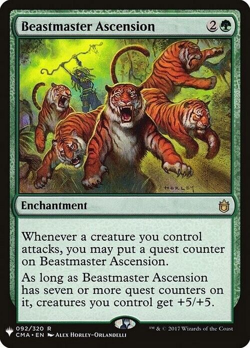 Beastmaster Ascension ~ Mystery Booster [ NearMint ] [ Magic MTG ]