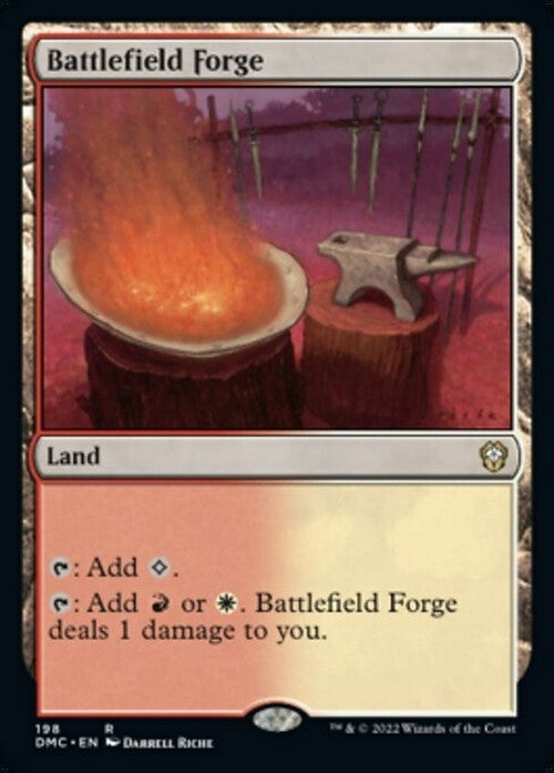 Battlefield Forge ~ Commander: Dominaria United [ NM ] [ Magic MTG ]