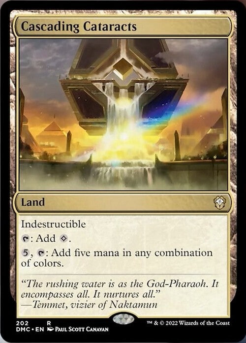 Cascading Cataracts ~ Commander: Dominaria United [ NM ] [ Magic MTG ]