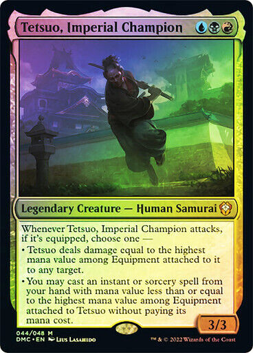 FOIL Tetsuo, Imperial Champion ~ Commander: Dominaria United [ NM ] [ MTG ]