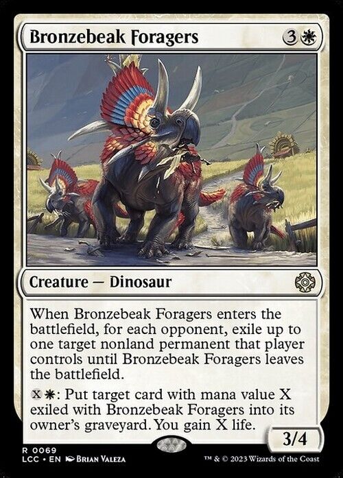 Bronzebeak Foragers ~ Commander: The Lost Caverns of Ixalan [ NM ] [ Magic MTG ] - London Magic Traders Ltd