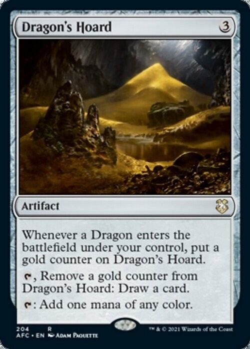 Dragon's Hoard ~ Commander: Adventures in the Forgotten Realms [ NM ] [ MTG ]